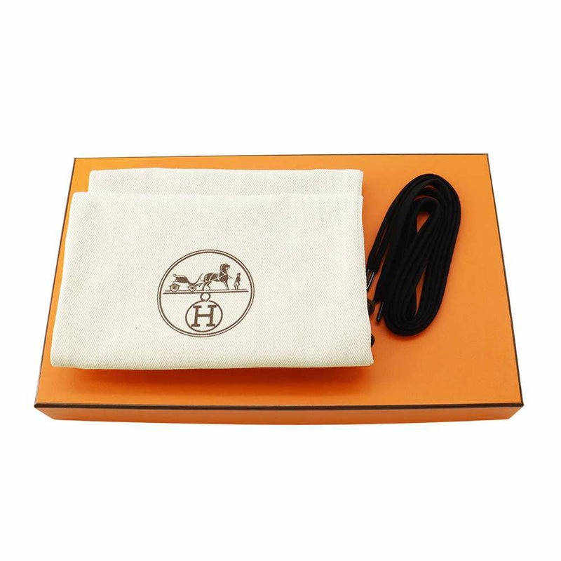 エルメス スニーカー バウンシング レザー レディースサイズ36 HERMES 靴 白 黒