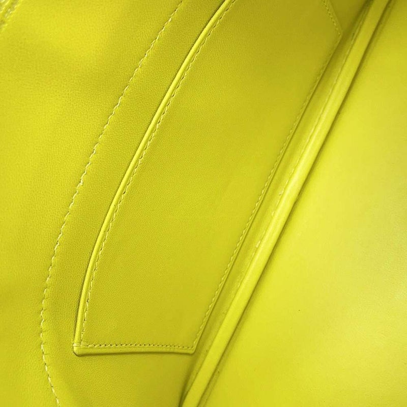 エルメス ハンドバッグ ボリード27 ライム/シルバー金具 エプソン Y刻印 2wayショルダー