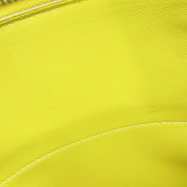 エルメス ハンドバッグ ボリード27 ライム/シルバー金具 エプソン Y刻印 2wayショルダー