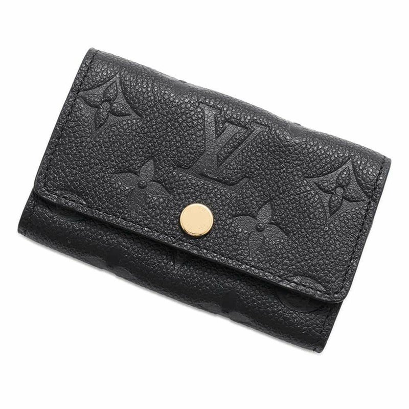 ルイヴィトン キーケース モノグラム・アンプラント 6連キーケース ミュルティクレ6  M64421 LOUIS VUITTON ブラック 黒