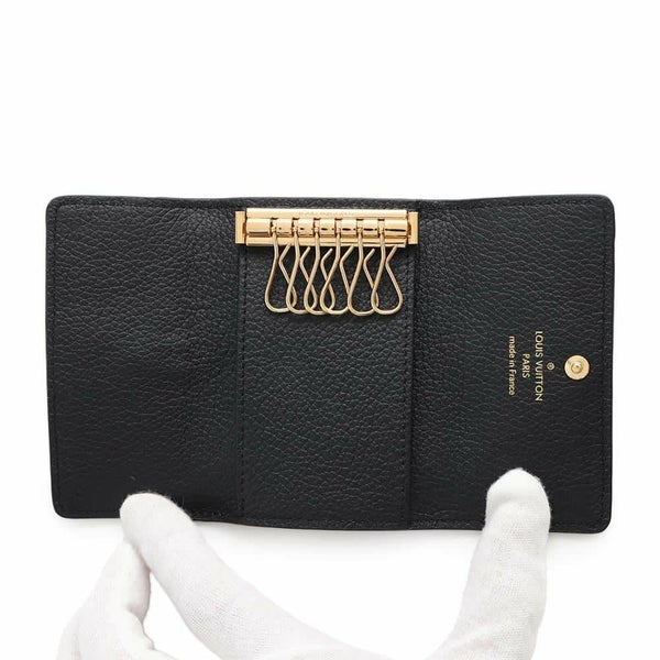 ルイヴィトン キーケース モノグラム・アンプラント 6連キーケース ミュルティクレ6  M64421 LOUIS VUITTON ブラック 黒