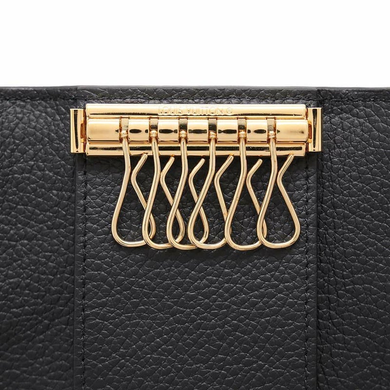 ルイヴィトン キーケース モノグラム・アンプラント 6連キーケース ミュルティクレ6  M64421 LOUIS VUITTON ブラック 黒