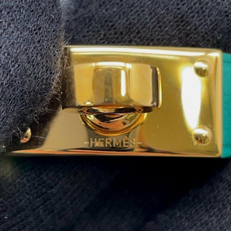 エルメス グローブホルダー ケリー ヴェールヴェルティゴ/ゴールド金具 スイフト HERMES 手袋