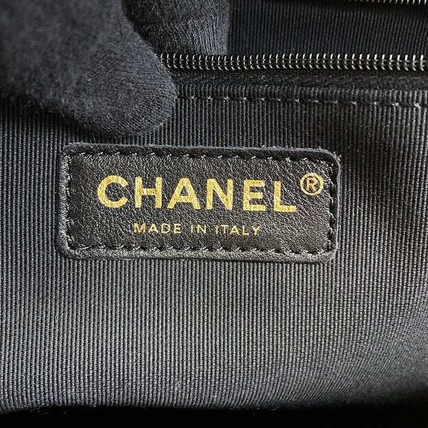 シャネル ショルダーバッグ ココマーク マトラッセ ホーボーバッグ キャビアスキン AS5384 CHANEL 2way 黒