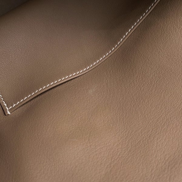 エルメス ハンドバッグ ツールボックス26 エトゥープ/シルバー金具 スイフト T刻印 ２wayショルダー