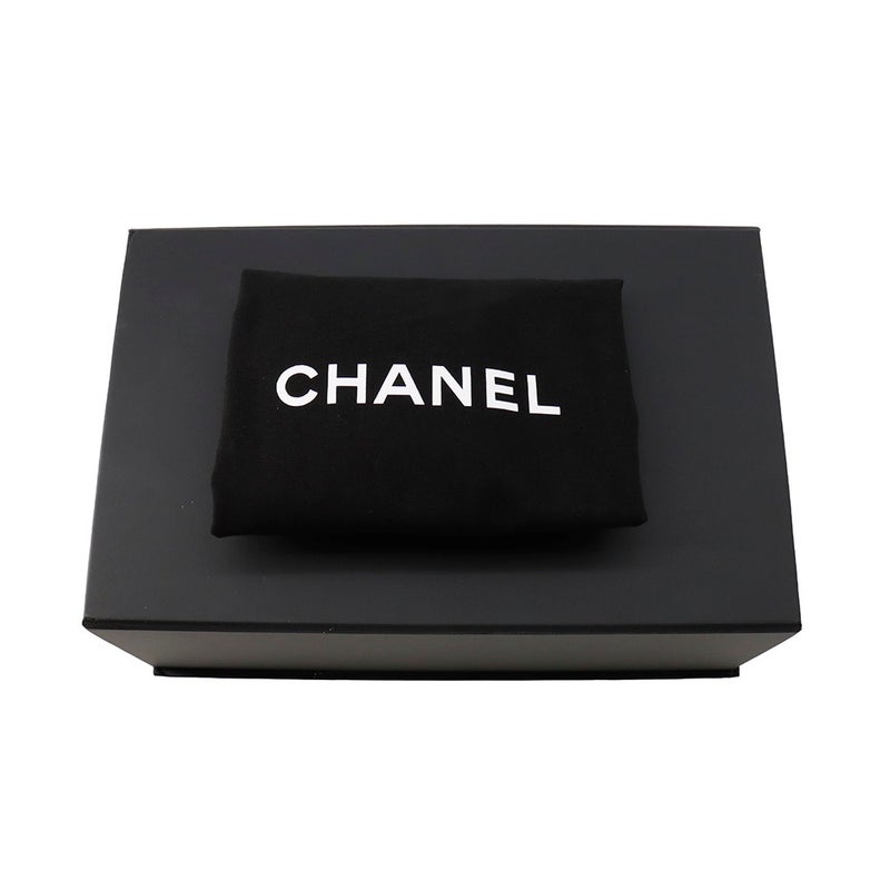 シャネル チェーンショルダーバッグ マトラッセ ココマーク Wチェーン キャビアスキン AS3467 CHANEL 黒