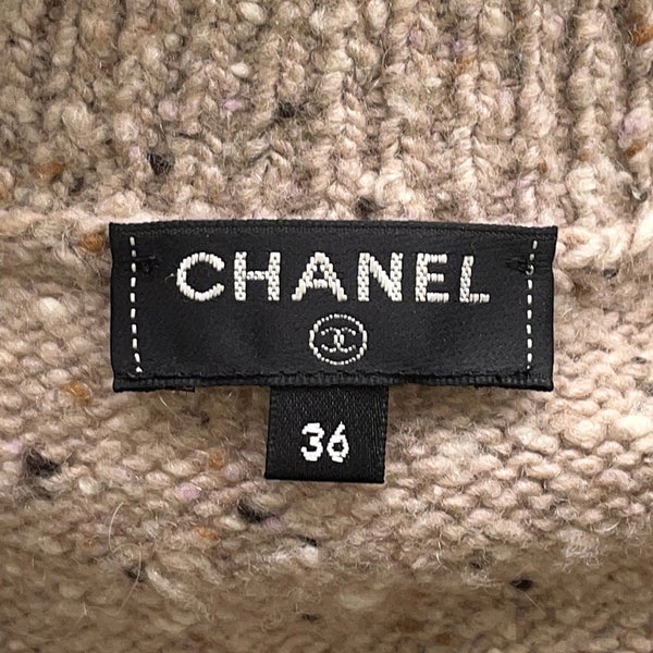 シャネル ニットワンピース カシミヤ レディースサイズ36 P55443 CHANEL 半袖 アパレル