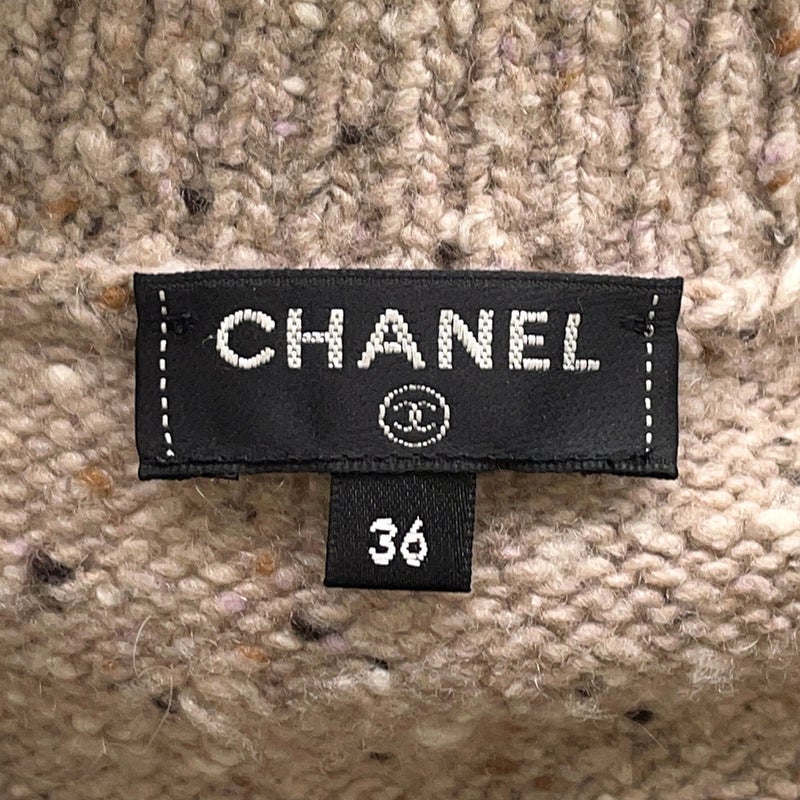 シャネル ニットワンピース カシミヤ レディースサイズ36 P55443 CHANEL 半袖 アパレル