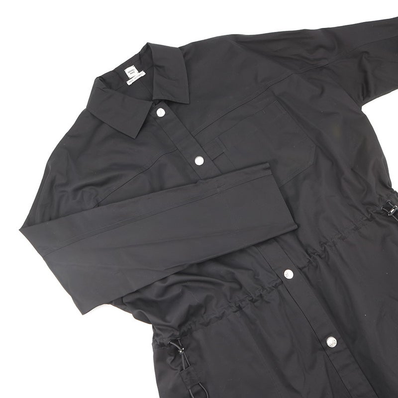 エルメス ワンピース シャツワンピース クルードセル セリエボタン コットン レディースサイズ36 HERMES アパレル 黒