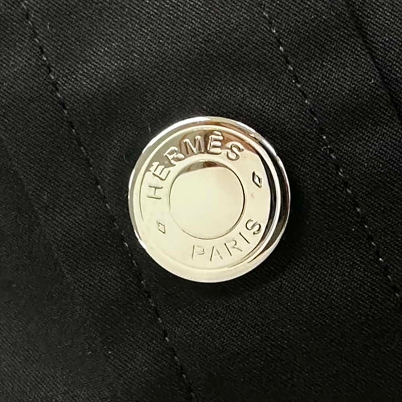 エルメス ワンピース シャツワンピース クルードセル セリエボタン コットン レディースサイズ36 HERMES アパレル 黒