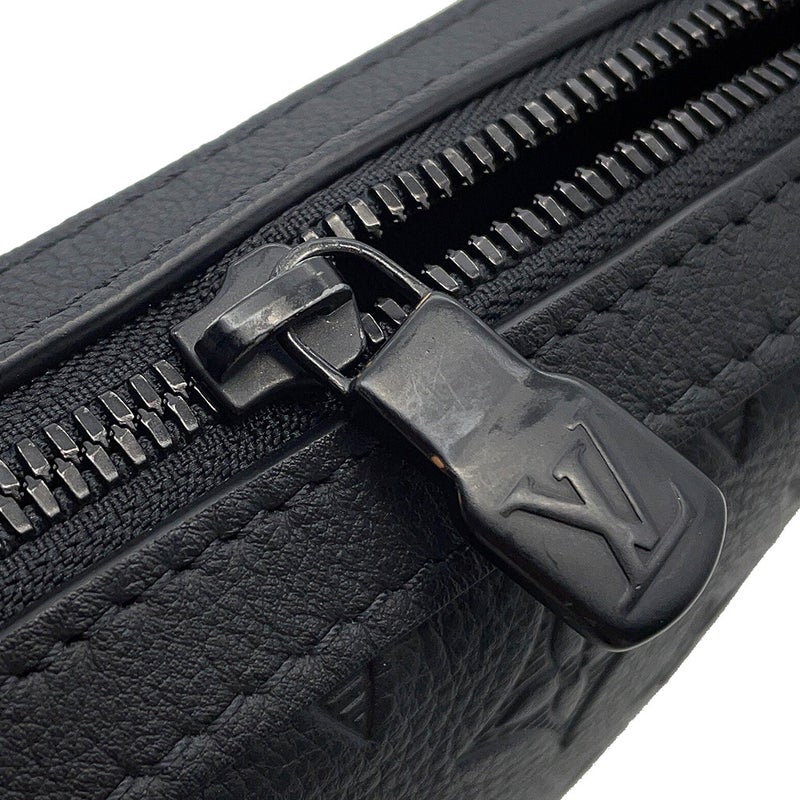 ルイヴィトン ショルダーバッグ モノグラム・シャドウ トリオ・メッセンジャー M46602 LOUIS VUITTON ブラック 黒