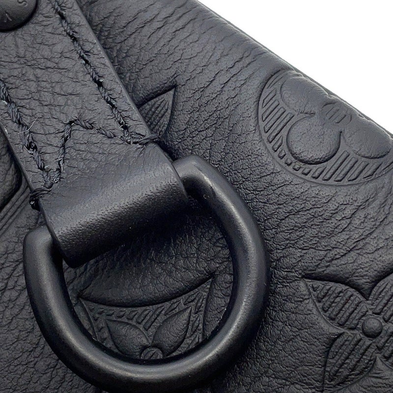 ルイヴィトン ショルダーバッグ モノグラム・シャドウ トリオ・メッセンジャー M46602 LOUIS VUITTON ブラック 黒