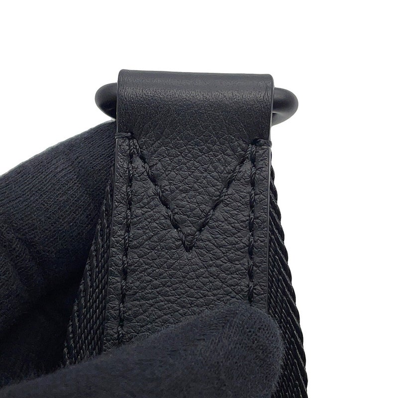 ルイヴィトン ショルダーバッグ モノグラム・シャドウ トリオ・メッセンジャー M46602 LOUIS VUITTON ブラック 黒