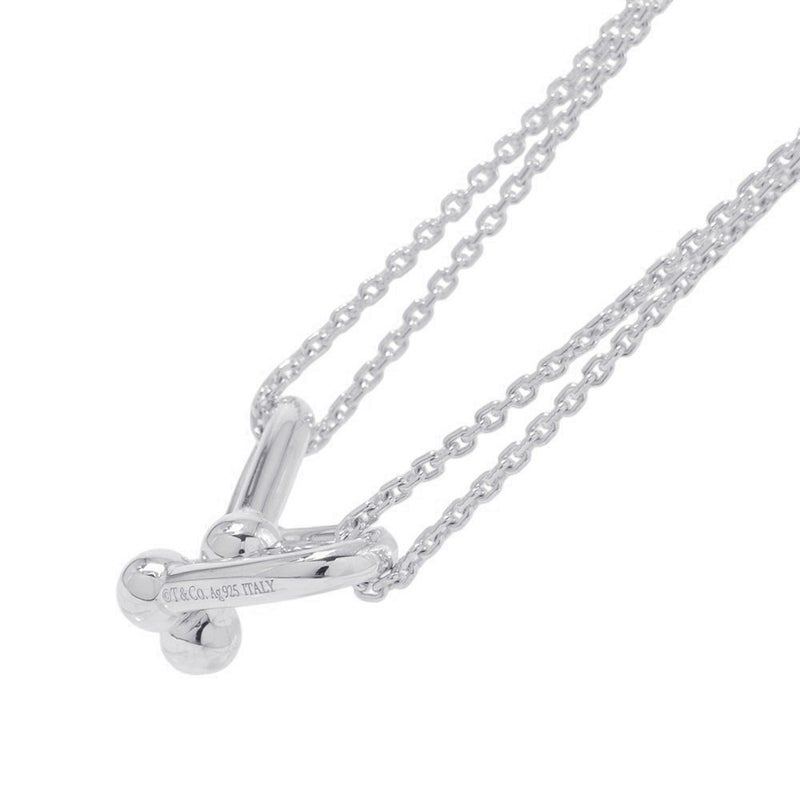 ティファニー ネックレス ハードウェア ダブル リンク ペンダント ラージ SV925シルバー 63104337 Tiffany&Co.