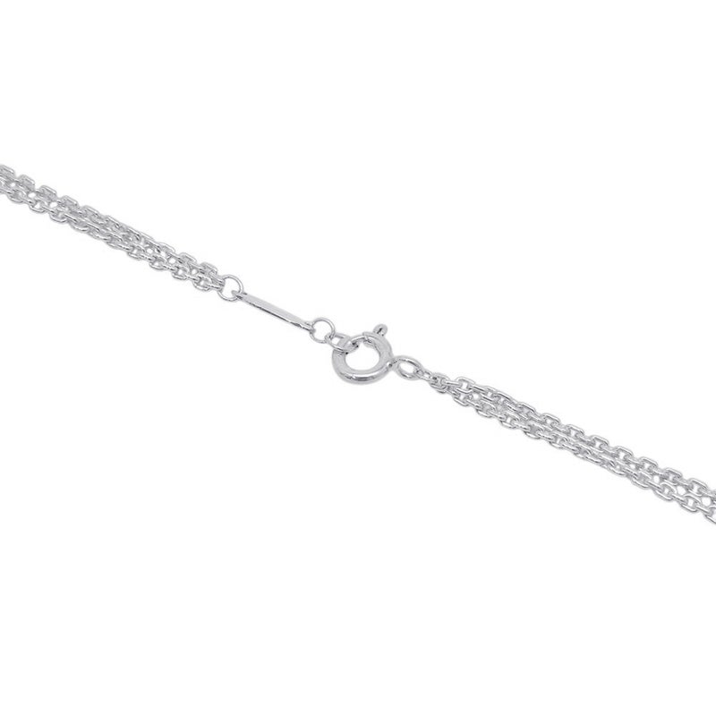 ティファニー ネックレス ハードウェア ダブル リンク ペンダント ラージ SV925シルバー 63104337 Tiffany&Co.
