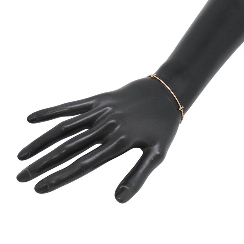 ティファニー ブレスレット Tスマイル スモール K18PGピンクゴールド サイズS 60150768 ジュエリー