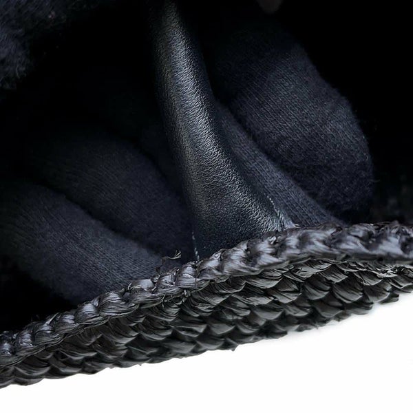 ロエベ トートバッグ スタンダード ラフィア A563R18X04 LOEWE 2wayショルダーバッグ 黒