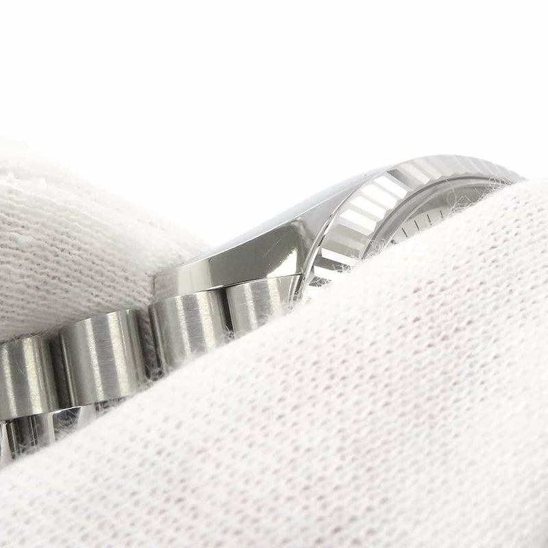 ロレックス デイトジャスト36 SS/K18WG ランダムシリアル ルーレット 126234 ROLEX 腕時計 シルバー文字盤