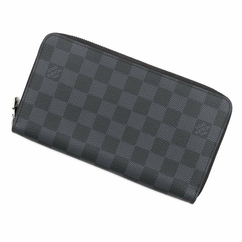ルイヴィトン 長財布 ダミエ・グラフィット ジッピー・オーガナイザー NM N60111 LOUIS VUITTON ブラック 黒