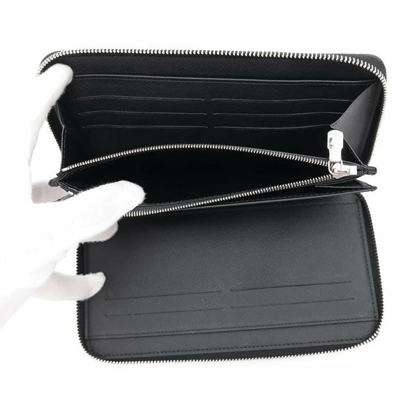 ルイヴィトン 長財布 ダミエ・グラフィット ジッピー・オーガナイザー NM N60111 LOUIS VUITTON ブラック 黒