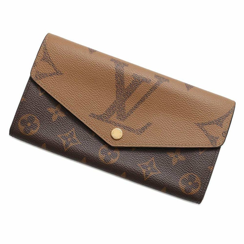 ルイヴィトン 長財布 モノグラム・ジャイアント モノグラム・リバース ポルトフォイユ・サラ M80726 LOUIS VUITTON ブラック 黒