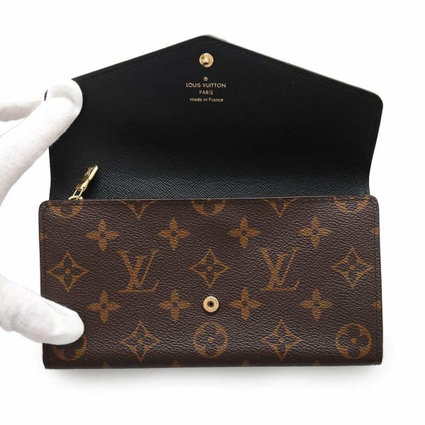 ルイヴィトン 長財布 モノグラム・ジャイアント モノグラム・リバース ポルトフォイユ・サラ M80726 LOUIS VUITTON ブラック 黒