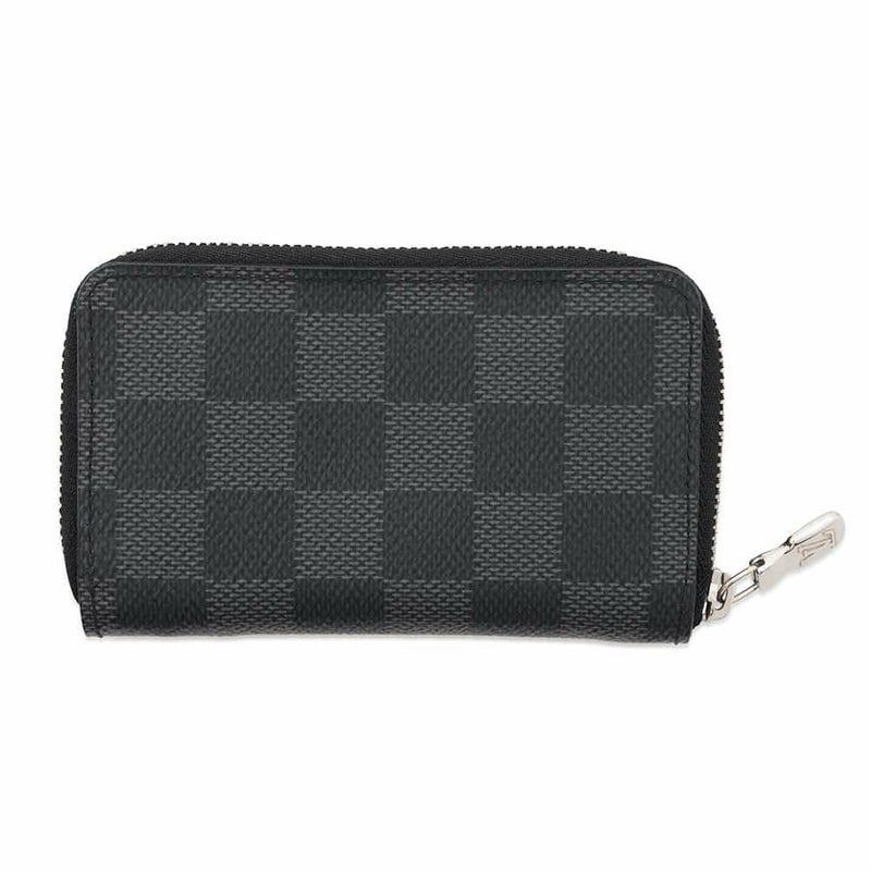 ルイヴィトン コインケース ダミエ・グラフィット ジッピー・コインパース N63076  財布 小銭入れ ブラック 黒