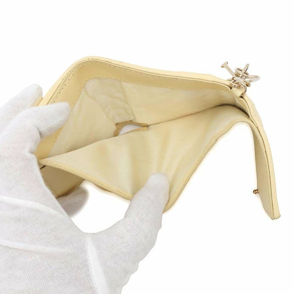 クリスチャン・ディオール 三つ折り財布 レディディオール ロータスウォレット カナージュ S0181ONMJ