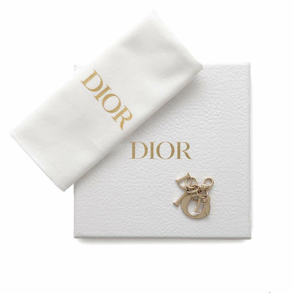 クリスチャン・ディオール 三つ折り財布 レディディオール ロータス