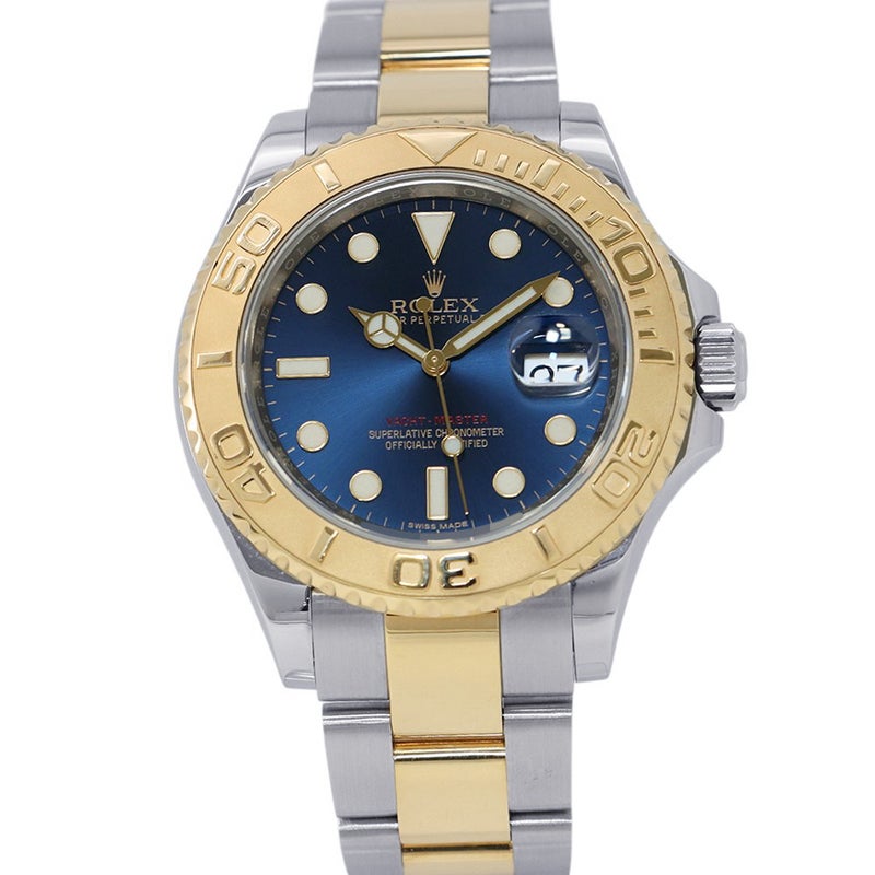 ロレックス ヨットマスター SS/K18 16623 ROLEX 腕時計 ウォッチ ブルー文字盤