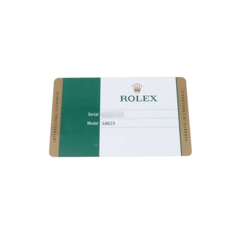 ロレックス ヨットマスター SS/K18 16623 ROLEX 腕時計 ウォッチ ブルー文字盤
