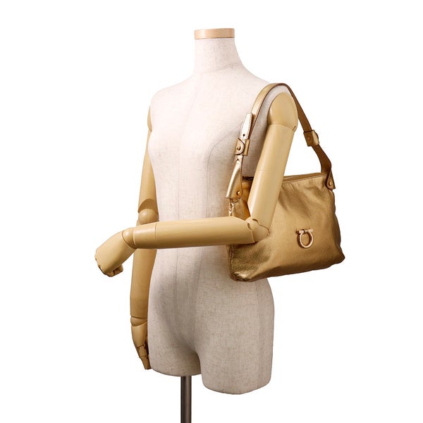 サルヴァトーレ・フェラガモ ハンドバッグ ガンチーニ レザー 21B717 Ferragamo ワンショルダーバッグ