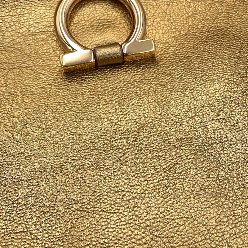 サルヴァトーレ・フェラガモ ハンドバッグ ガンチーニ レザー 21B717 Ferragamo ワンショルダーバッグ