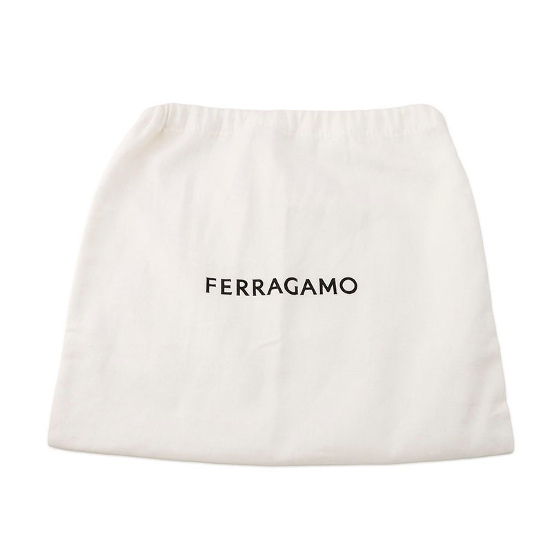 サルヴァトーレ・フェラガモ ショルダーバッグ ガンチーニ カーフレザー 240311 Ferragamo 黒