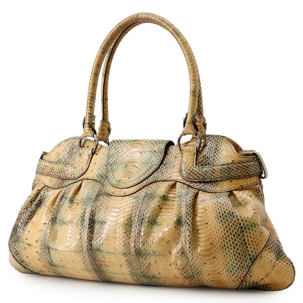 サルヴァトーレ・フェラガモ ハンドバッグ ガンチーニ パイソン 216300 Ferragamo