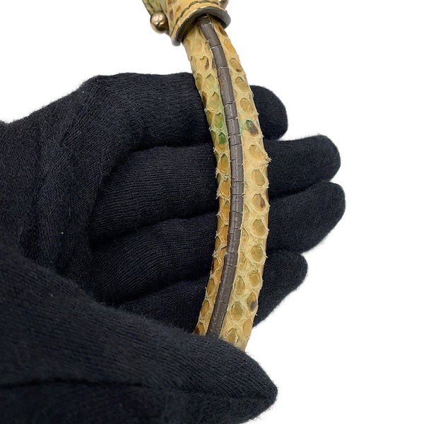 サルヴァトーレ・フェラガモ ハンドバッグ ガンチーニ パイソン 216300 Ferragamo