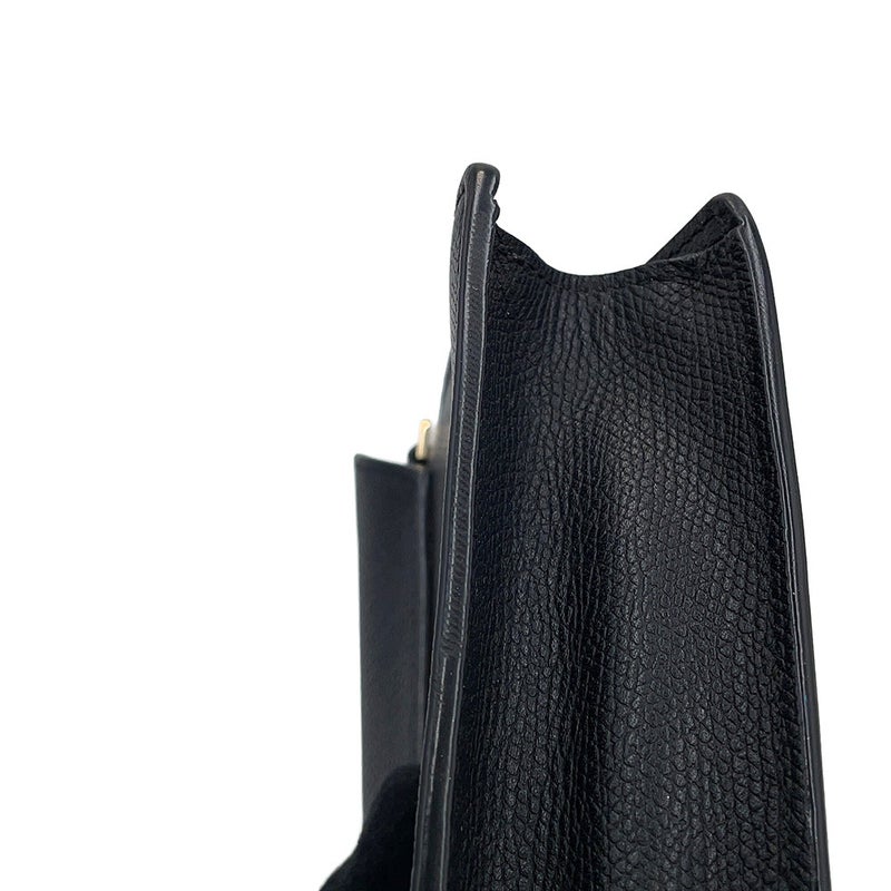 ヴァレクストラ ショルダーバッグ イジィデ クラッチ レザー Valextra 2wayクラッチバッグ 黒