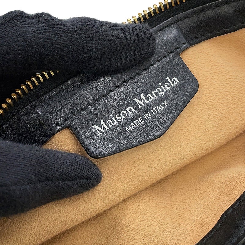 メゾンマルジェラ ハンドバッグ 5AC カーフレザー S56WG0082 Maison Margiela 黒 2way