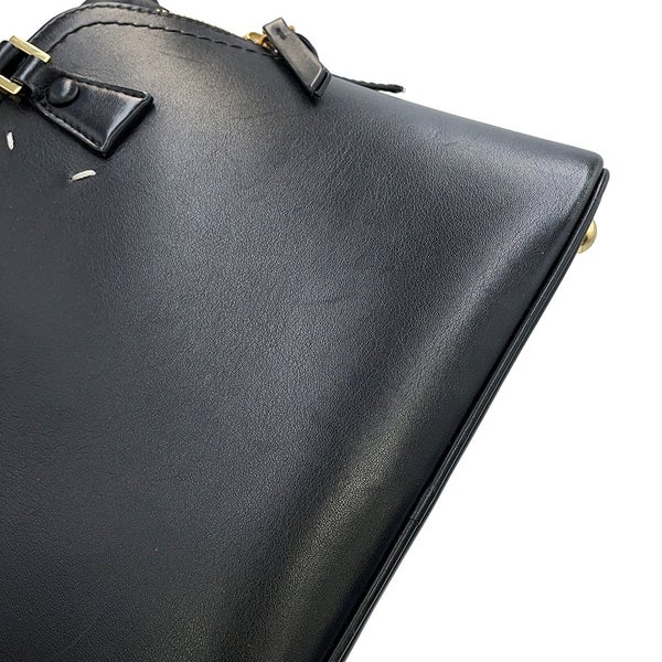 メゾンマルジェラ ハンドバッグ 5AC カーフレザー S56WG0082 Maison Margiela 黒 2way