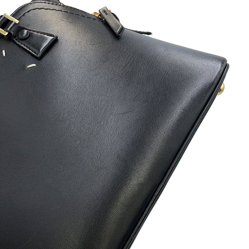 メゾンマルジェラ ハンドバッグ 5AC カーフレザー S56WG0082 Maison Margiela 黒 2way