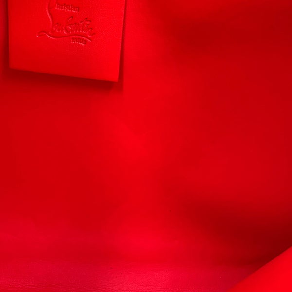 クリスチャン・ルブタン ショルダーバッグ スカイポーチ スパンコール レザー Christian Louboutin 2wayクラッチバッグ 黒