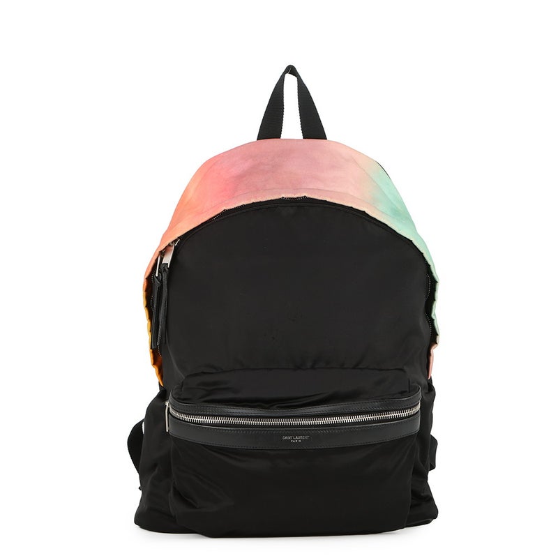 サンローランパリ リュックサック シティ CITY バックパック ナイロン 465448 SAINT LAURENT PARIS 黒