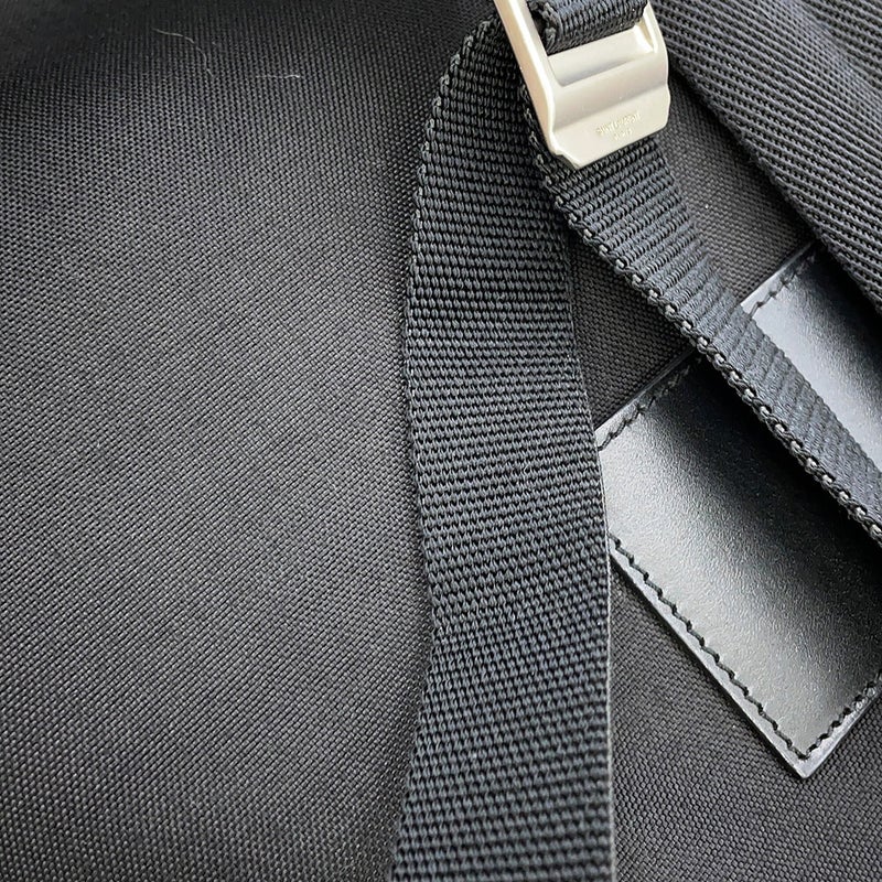 サンローランパリ リュックサック シティ CITY バックパック ナイロン 465448 SAINT LAURENT PARIS 黒