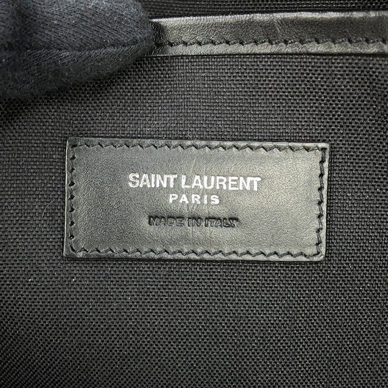 サンローランパリ リュックサック シティ CITY バックパック ナイロン 465448 SAINT LAURENT PARIS 黒