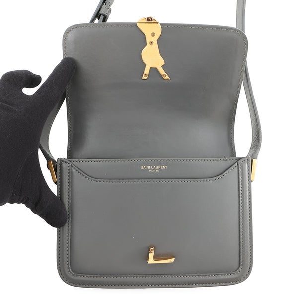 サンローランパリ ショルダーバッグ ソルフェリーノ スモール サッチェル ボックスレザー 634306 SAINT LAURENT PARIS