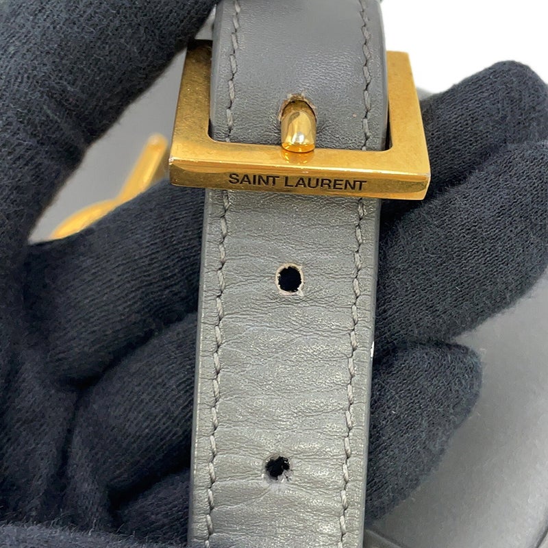 サンローランパリ ショルダーバッグ ソルフェリーノ スモール サッチェル ボックスレザー 634306 SAINT LAURENT PARIS