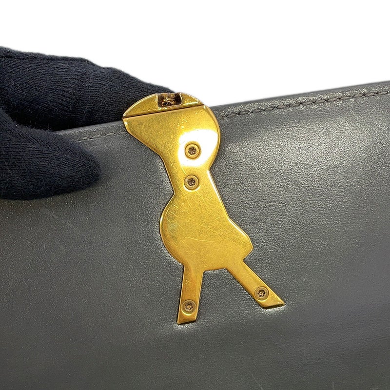 サンローランパリ ショルダーバッグ ソルフェリーノ スモール サッチェル ボックスレザー 634306 SAINT LAURENT PARIS