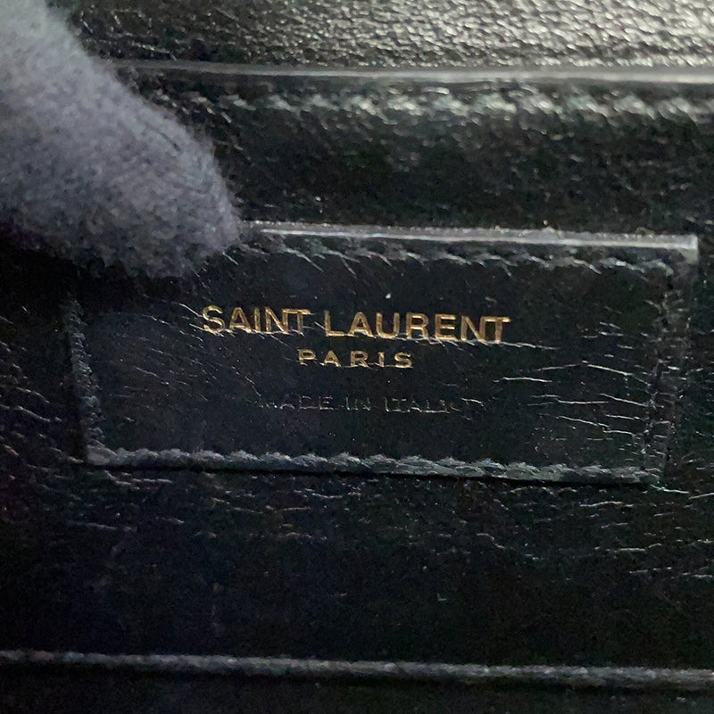 サンローランパリ ショルダーバッグ ソルフェリーノ スモール サッチェル ボックスレザー 634306 SAINT LAURENT PARIS