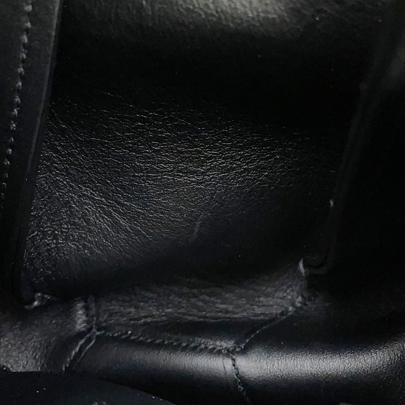 サンローランパリ ショルダーバッグ モノグラム ブールス ミニバケットバッグ レザー 394455 SAINT LAURENT PARIS 黒