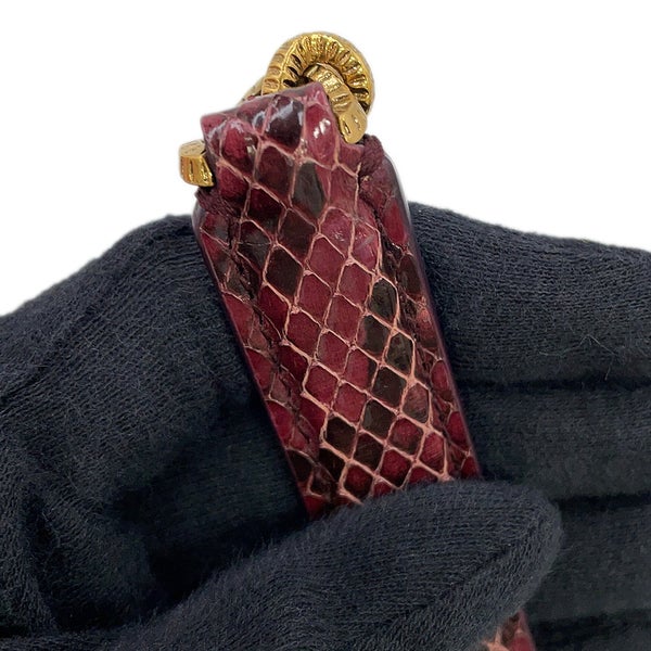 ドルチェ＆ガッバーナ チェーンショルダーバッグ ディヴォーション ハート フラワー柄 パイソン DOLCE&GABBANA 2way